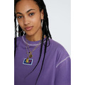 Lazy Oaf Contrast Stitch Oaf Tshirt_5