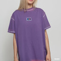 Lazy Oaf Contrast Stitch Oaf Tshirt