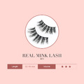 Strip Lash｜JOAMOUR Real Mink Lash 3D Strip Lash B-03_1