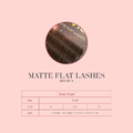 Matte Flat Brown Lashes 0.08_1
