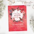 訂製明信片婚卡喜帖．編號MR11 法式鄉村 甜心粉．喜帖婚卡．贈信封及貼紙．喜帖免版費．少量喜帖印製．婚禮邀請卡 ╭＊EternaLove_3