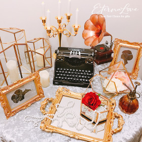 P03 Retro  Luxurious 奢華復古風．婚禮布置道具組租借 (全省可寄)．新年尾牙春酒 週歲慶生派對╭＊EternaLove