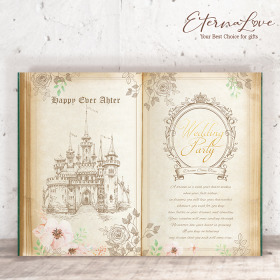 單軟式布式背板租借．編號SP03 童話故事．300x225cm．組合式婚禮背板 (立體傘板 全省可寄)╭＊EternaLove