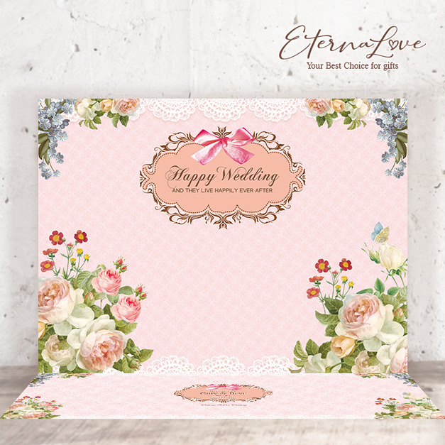 高質感婚禮佈置地貼 婚禮佈置地墊．編號MR07╭＊EternaLove