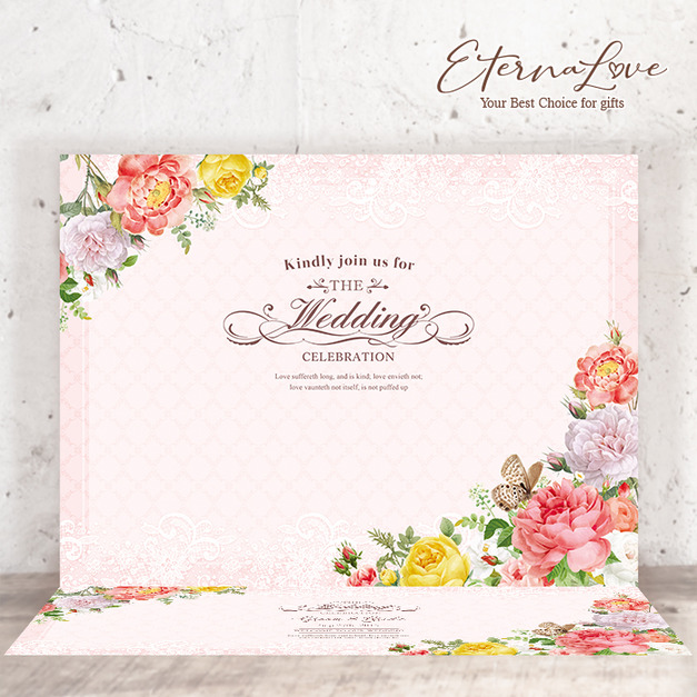 高質感婚禮佈置地貼 婚禮佈置地墊．編號MR06╭＊EternaLove