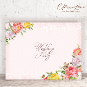 單軟式布式背板租借．編號MR06 輕甜法式 甜心粉．300x225cm．組合式婚禮背板 (立體傘板 全省可寄)╭＊EternaLove