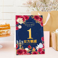 訂製囍宴桌卡．編號MR28．婚禮桌卡 囍宴桌卡 宴席菜單 ╭＊EternaLove_1