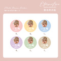 〃客製人像姓名貼〃 照片姓名貼．防水姓名貼．可愛姓名貼．手寫風姓名貼．手繪風姓名貼．防水貼紙．寵物貼紙．圓形貼紙．開學必備．文具餐具．幼兒園必備╭＊EternaLove_1