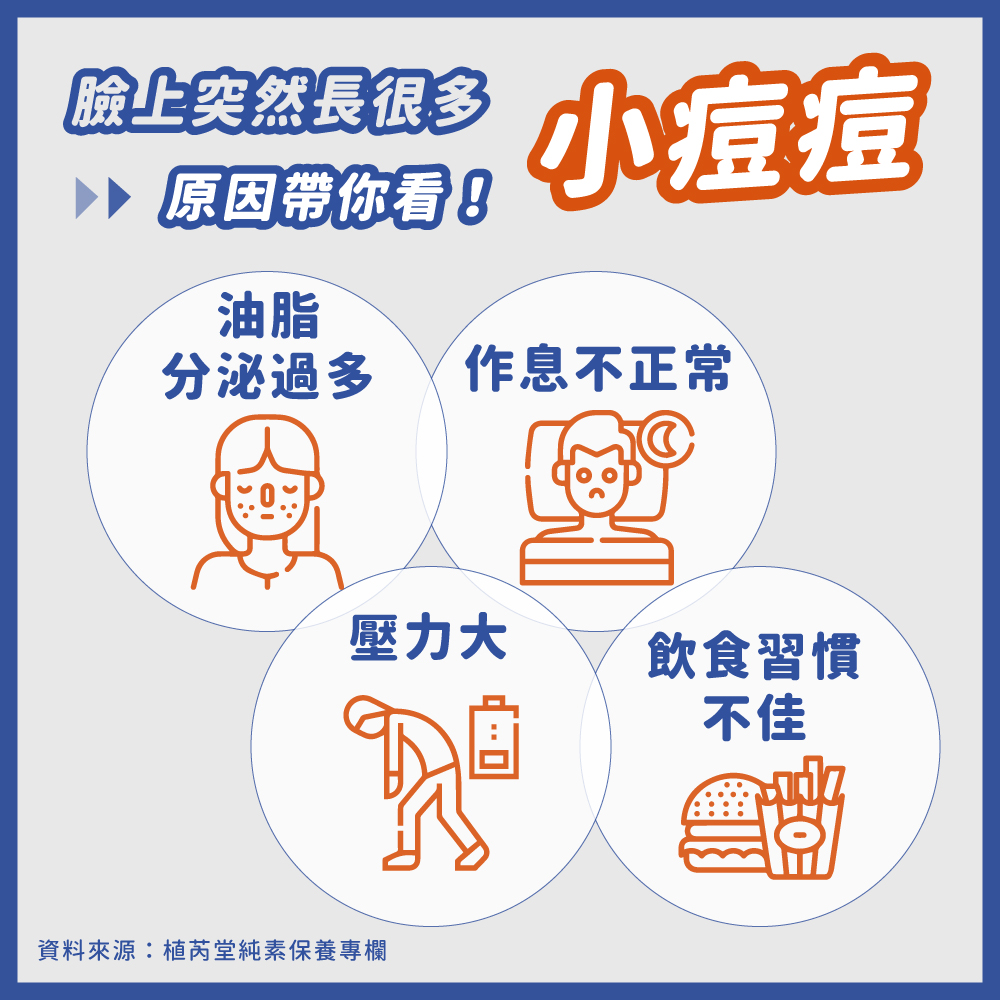 臉上突然長很多小痘痘原因帶你看!