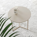 諾迪北歐風圓形邊桌 象牙白_1