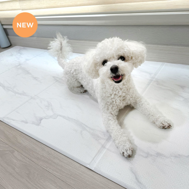 韓國寵物折疊地墊 雪白大理石