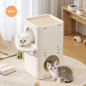 雲端雙層貓屋