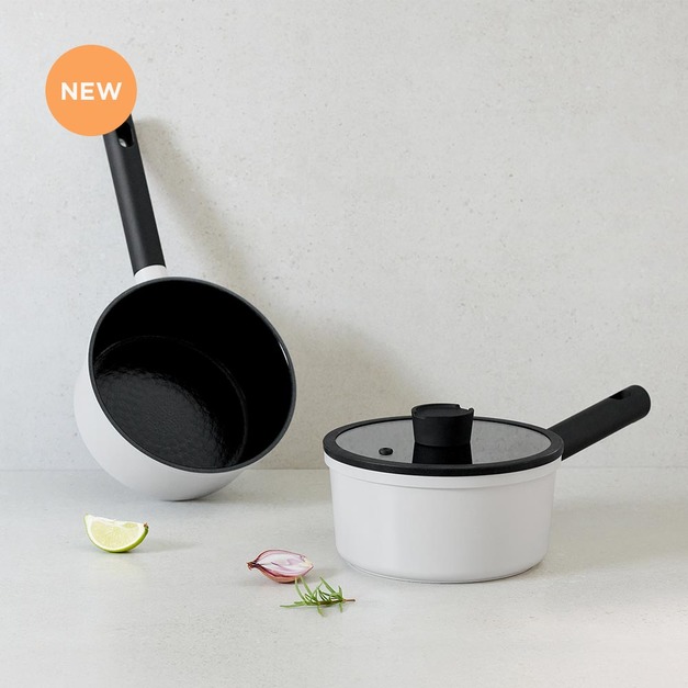 韓國單柄湯鍋18cm(1.7L) 曜黑限量版