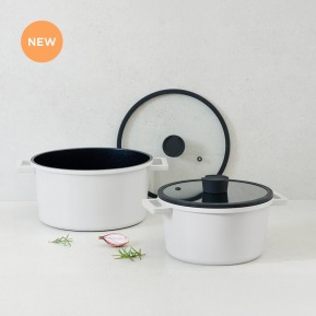 韓國雙耳湯鍋20/24cm 曜黑限量版