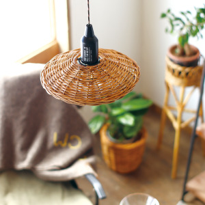 藤編吊燈燈罩