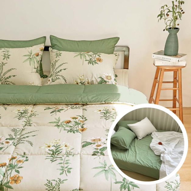 韓國四季被 雙人4件組