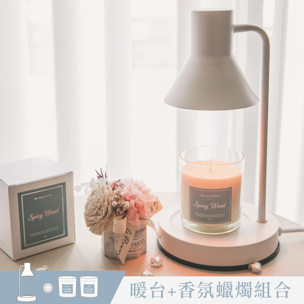 【免費換燈泡】朵納香氛融蠟薰香燈組 (含蠟燭)