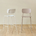 【免運】延雪平韓風吧台椅(64cm)_2入組_4