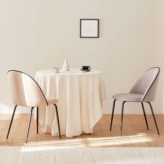 克拉格亞麻布餐椅