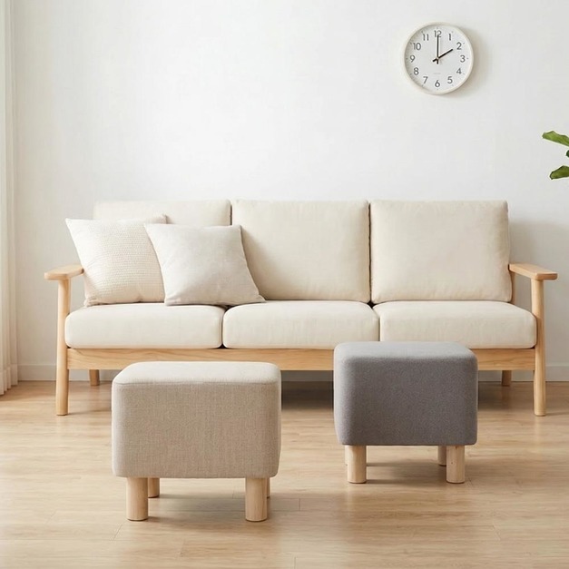 艾夏實木椅凳(腳凳/板凳)