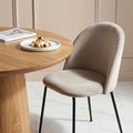 格尼天鵝絨布餐椅_2