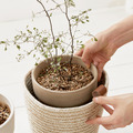 自然風編織花盆收納袋 L_3
