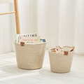 自然風編織花盆收納袋 L