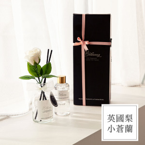 VIP-擴香花藝禮盒200ml-英國梨小蒼蘭