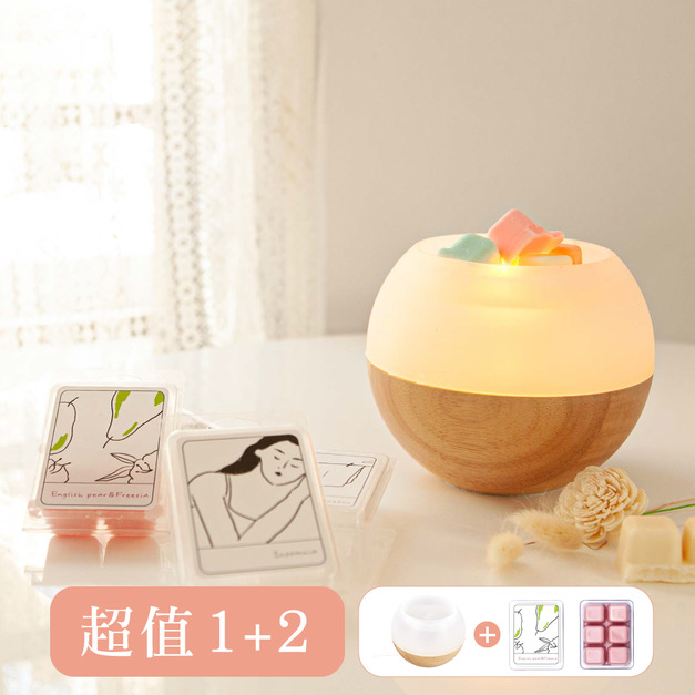 [1+2]調香融蠟夜燈(含蠟塊)