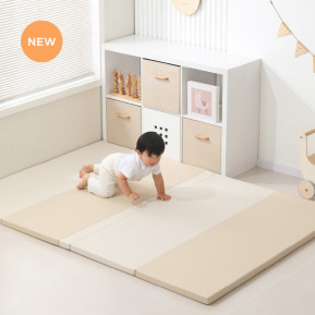 韓國方型無縫5折兒童地墊200x140