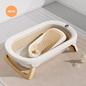 輕奢感溫嬰兒折疊澡盆
