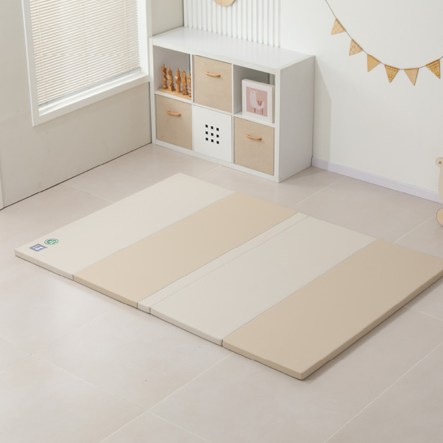 韓國方型無縫5折兒童地墊200x140