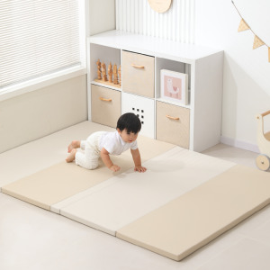 韓國方型無縫5折兒童地墊200x140