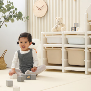 小房屋兒童收納櫃-2入組合櫃