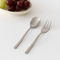 韓國304不銹鋼甜點餐具組-星光銀_2