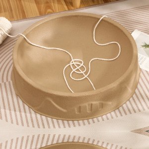 圓形蛋塔盆貓咪紙窩