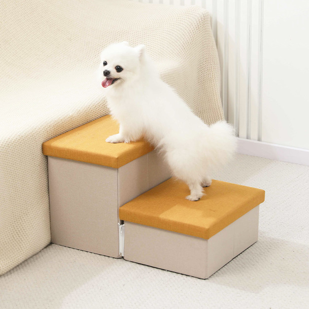 柏斯寵物折疊收納階梯 2層/3層