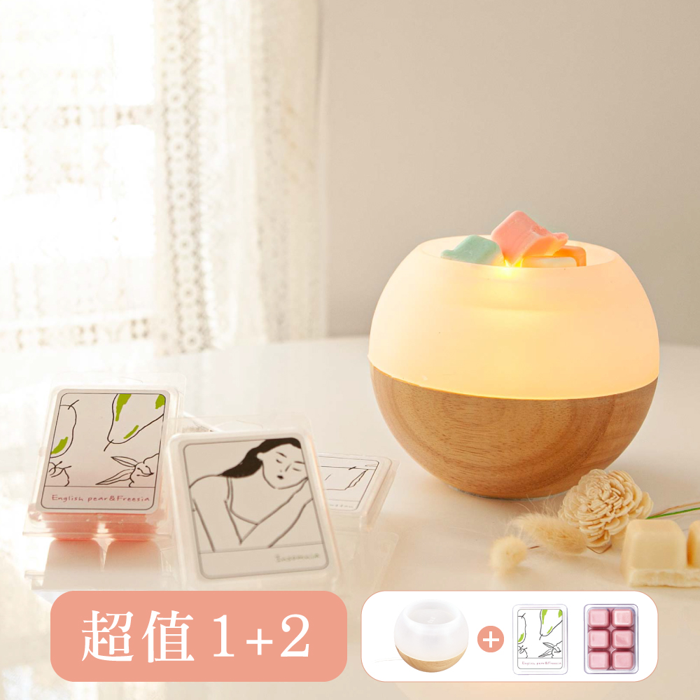 [1+2]調香融蠟夜燈(含蠟塊)