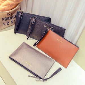 微立體壓花手拿包-DoubleBear