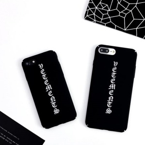 潮流歌德字手機硬殼