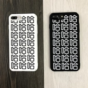 滿版哈哈哈全包手機殼-DoubleBear