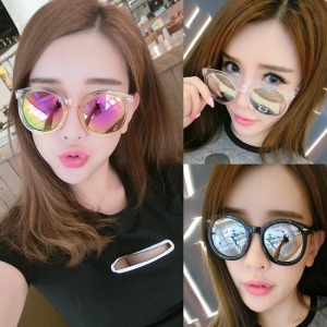 韓國復古鐳射墨鏡-DoubleBear