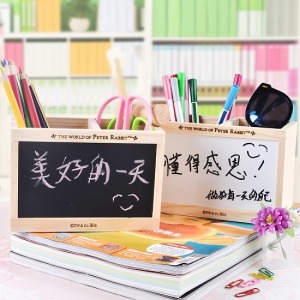 創意塗鴉牆筆筒-DoubleBear