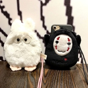 龍貓x無臉男零錢包手機殼