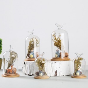 玻璃櫥窗龍貓景觀飾品