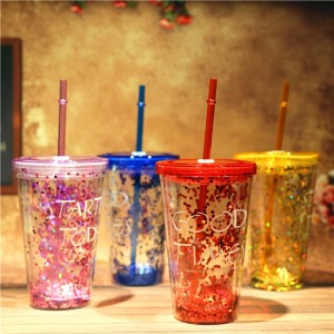 韓國星空雙層隔絕水杯-DoubleBear