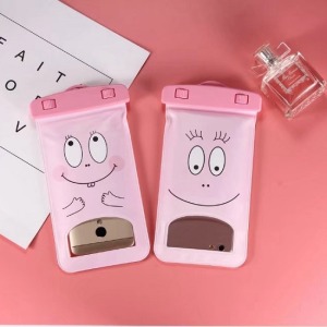 超人氣泡泡先生防水手機袋