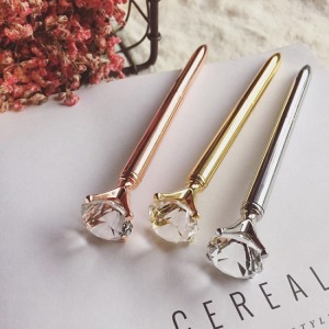 皇后手杖水晶鑽石筆-DoubleBear