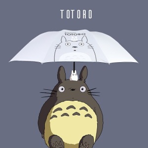 龍貓晴雨兩用摺疊傘