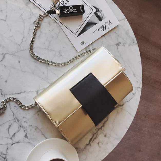 明星款鐳射鍊條包-DoubleBear